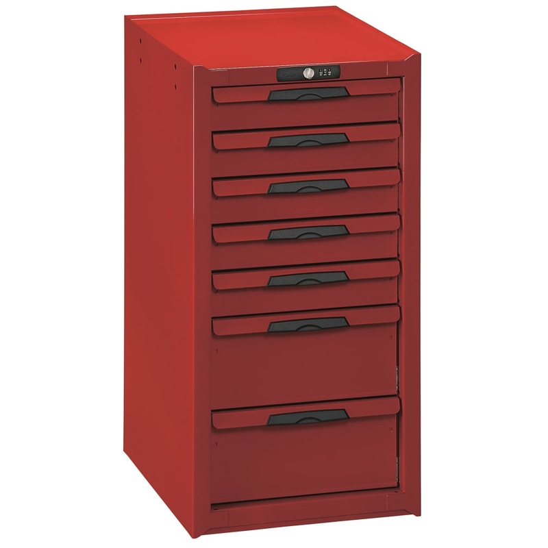 Teng Tools Lockable 7 Drawer Side Cabinet For Use With Roller Cabinets – TCW-CAB01