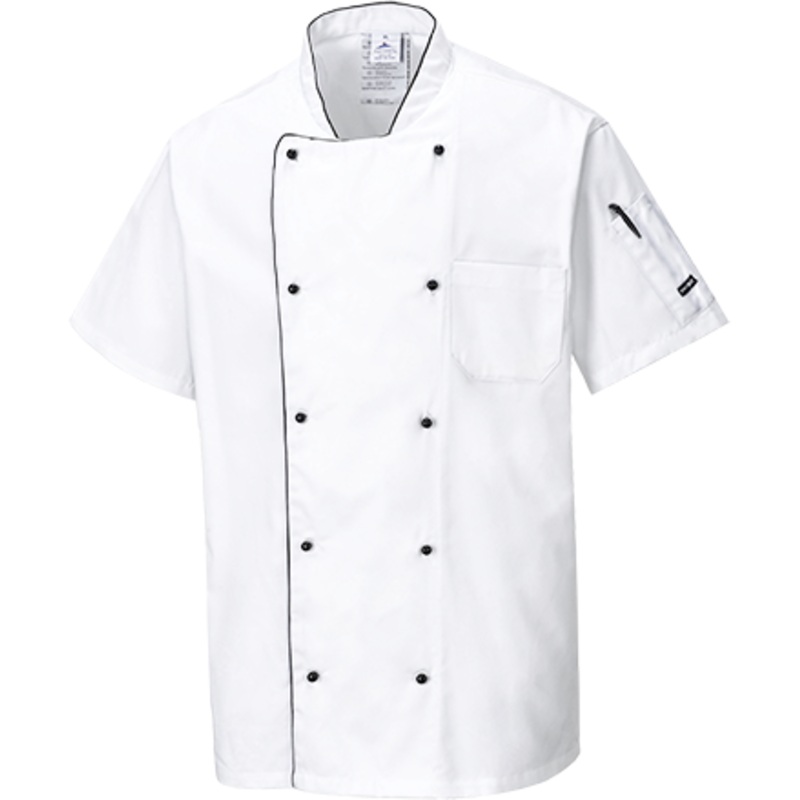 Aerated Chef Jacket – C676WHRL