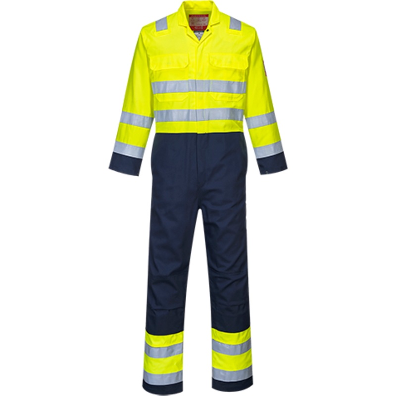BizFlame Pro Hi-Vis Coverall – BIZ7YNR4XL