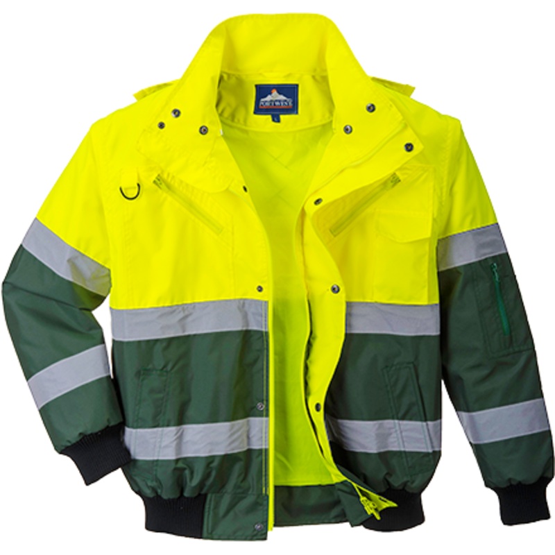Hi-Vis Bomber Jacket – C565YGRL