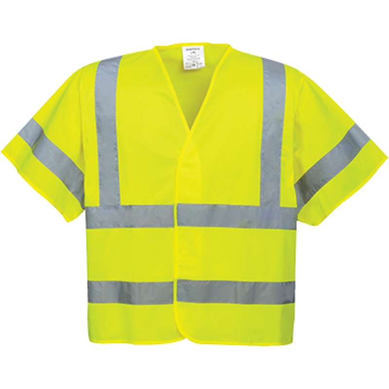 Hi-Vis Short Sleeve Vest – C471YERL/XL