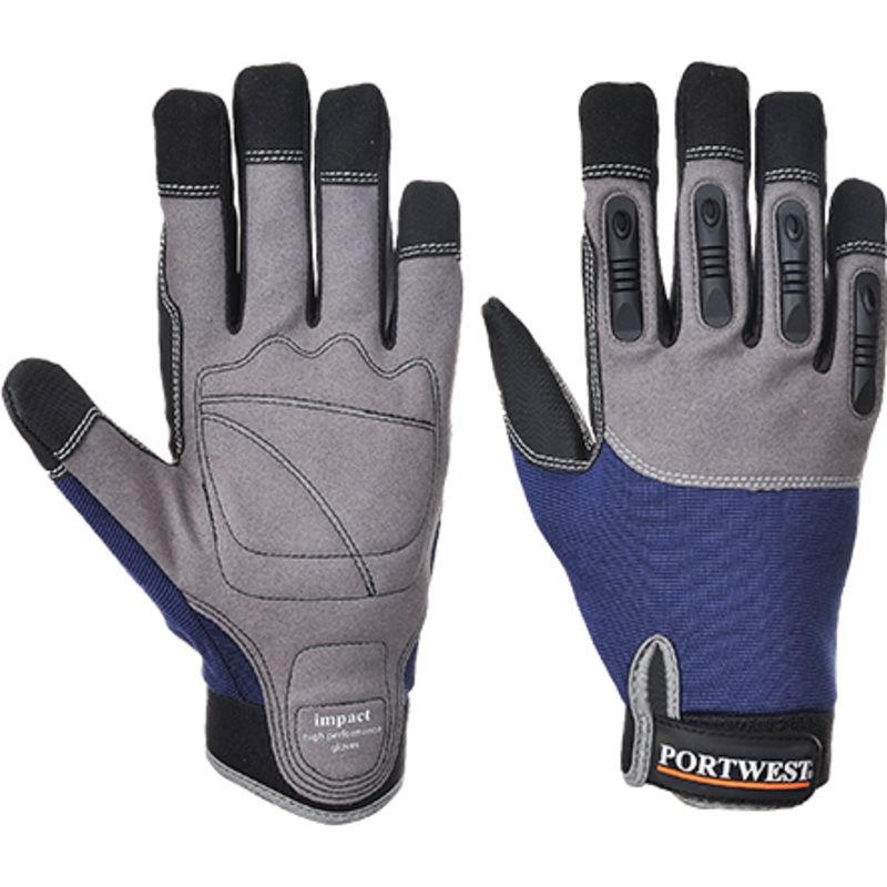 Impact Glove – A720NARL|Navy|Large|Medium|XL|XXL|R