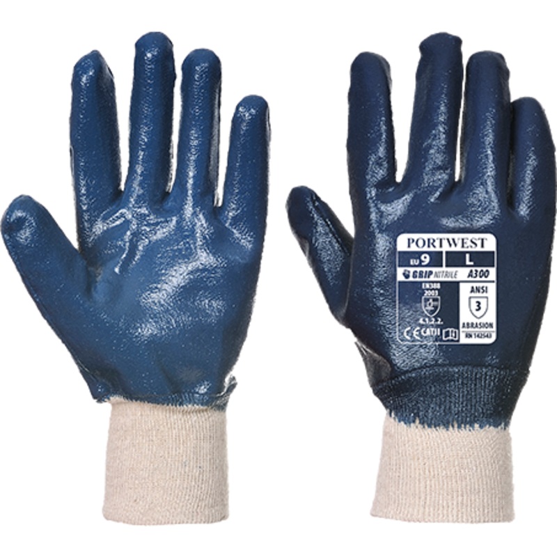 Nitrile Knitwrist Glove – A300NARL