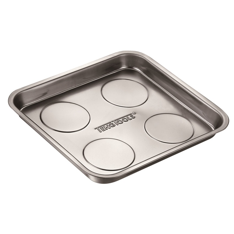 Teng Tools Extra Large Stainless Steel Magnetic Bits Tray – 580S