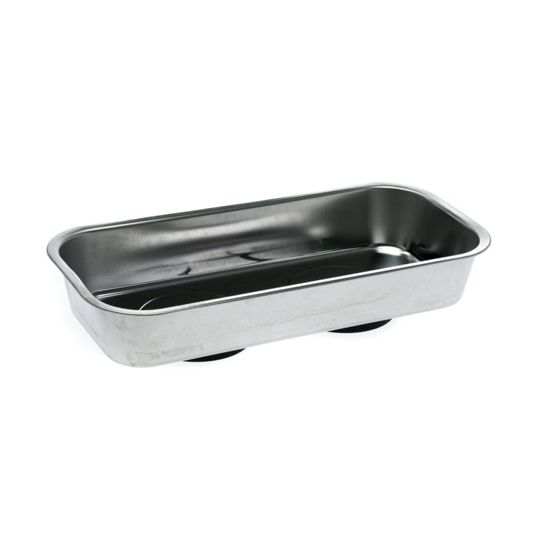 Teng Tools Large Deep Stainless Steel Magnetic Bits Tray – 580A