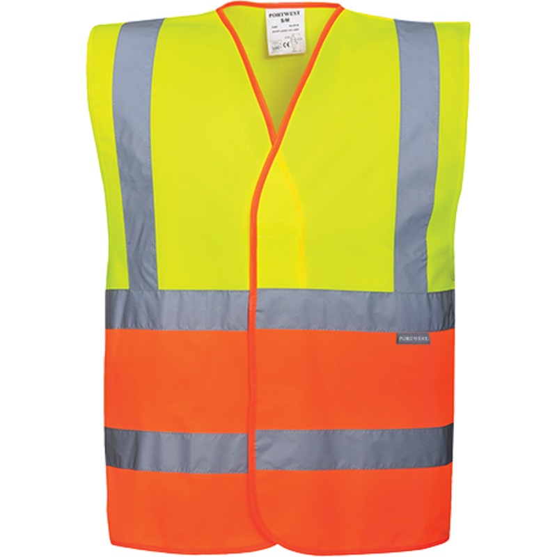 Two-Tone Hi-Vis Vest – C481YORL/XL