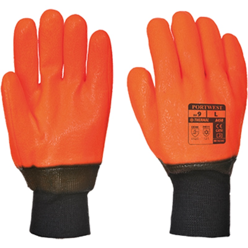 Weatherproof Hi-Vis Glove – A450ORRXL