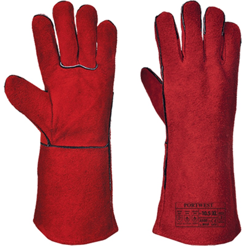 Welders Gauntlet – A500RERXL|Red|XL|3 XL|R