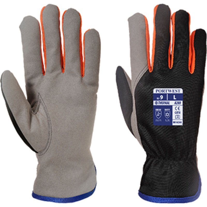 Wintershield Glove – A280K1RL|BkOr|Large|Medium|XL|R