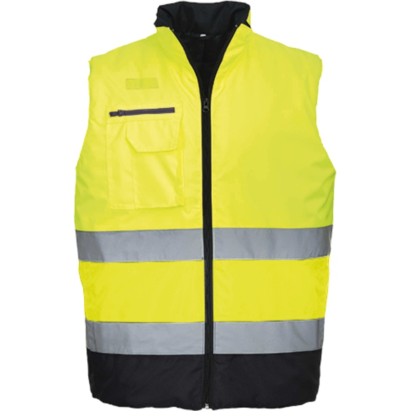 Hi-Vis 2-Tone Bodywarmer – S267YNRL