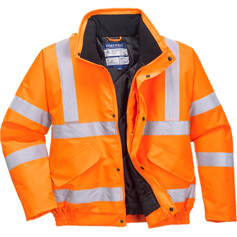 Hi-Vis Bomber Jacket RIS – RT32ORR4XL