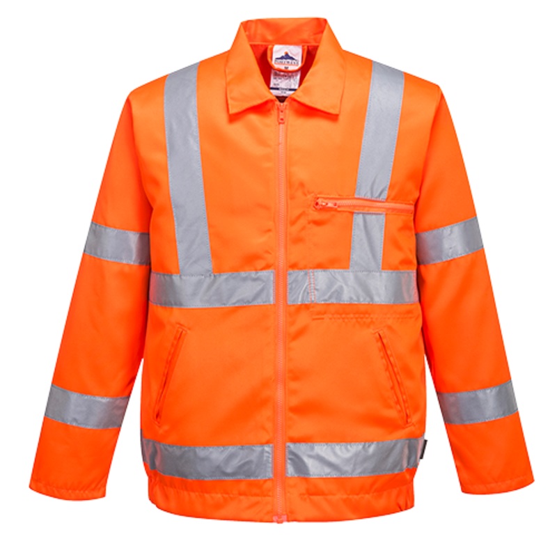 Hi-Vis Polycotton Jacket RIS – RT40ORRL