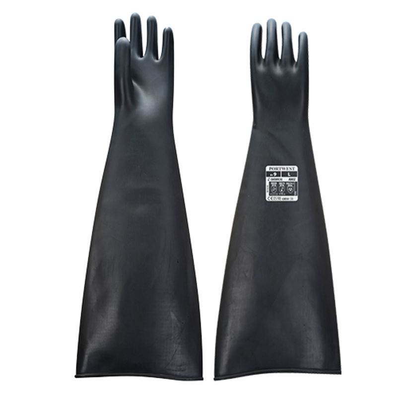 Heavy Latex Gauntlet 60cm – A803BKRL