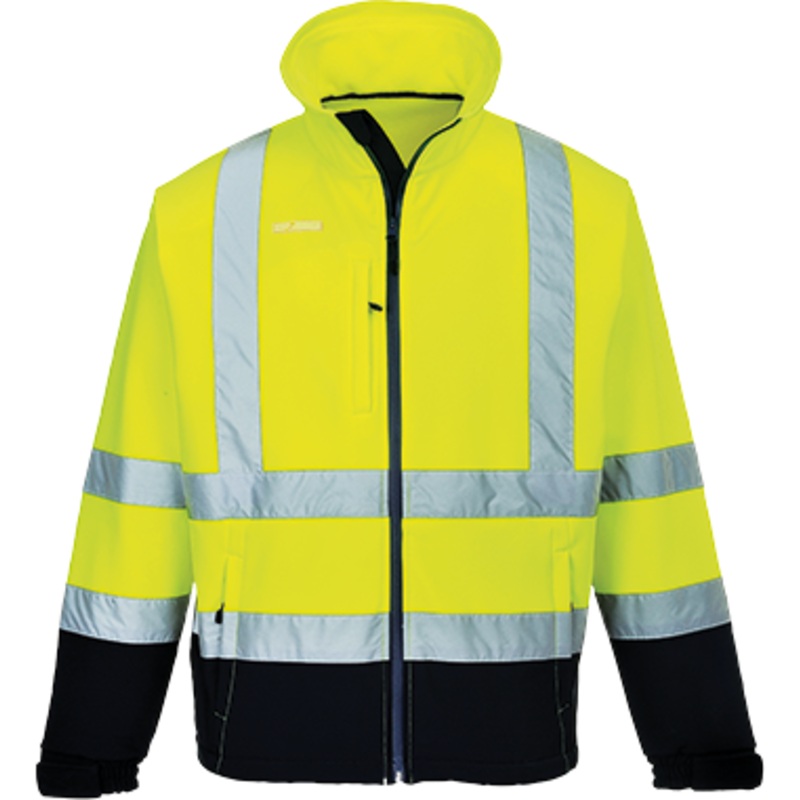 Hi-Vis Contrast Softshell – S425YNRL