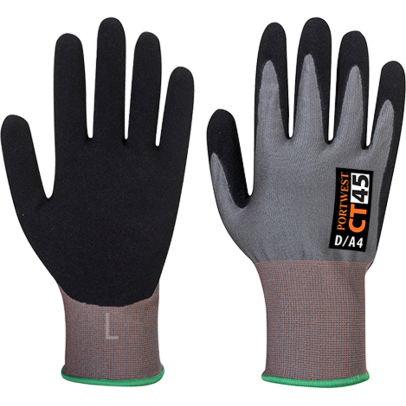 HR Nitrile Foam – CT45G8RL|GreyBk|Large|Medium|Small|XL|XSmall|XXL|R