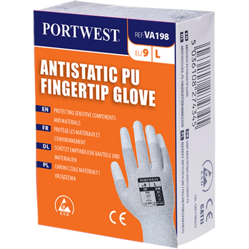 Vending PU Fingertip Glove – VA198G7RL