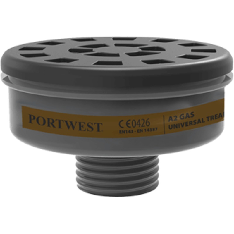 A2 Gas Filter Uni Tread (Pk6) – P906BKR