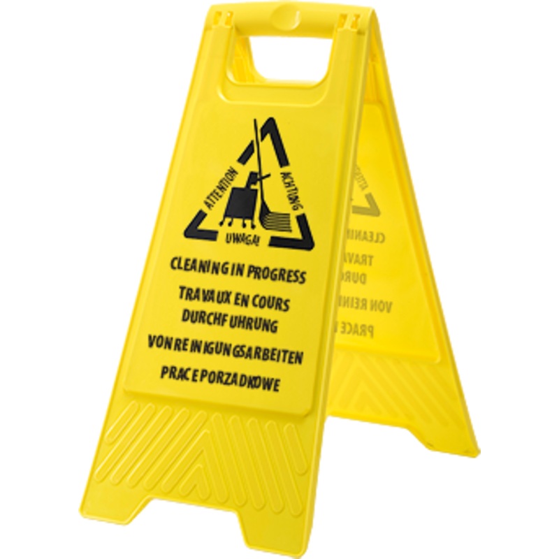 Cleaning In Process Sign – HV22YER