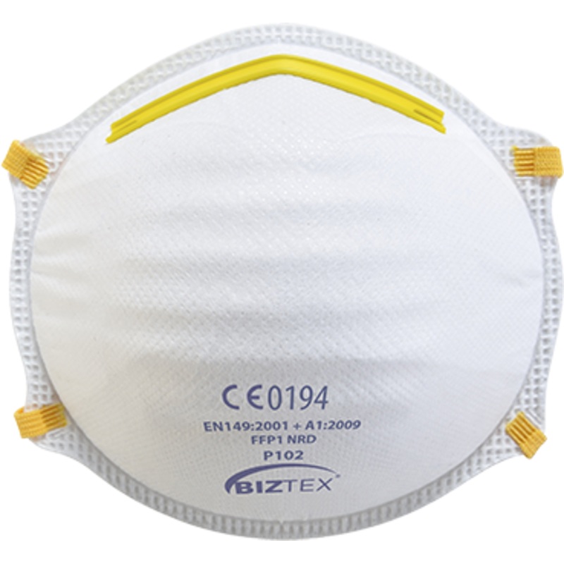 FFP1 Dust Mist Respirator Pk20 – P102WHR
