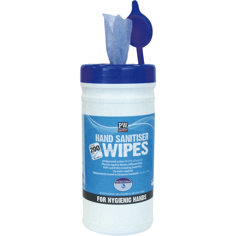 Hand Sanitiser Wipes 200 – IW40BLU