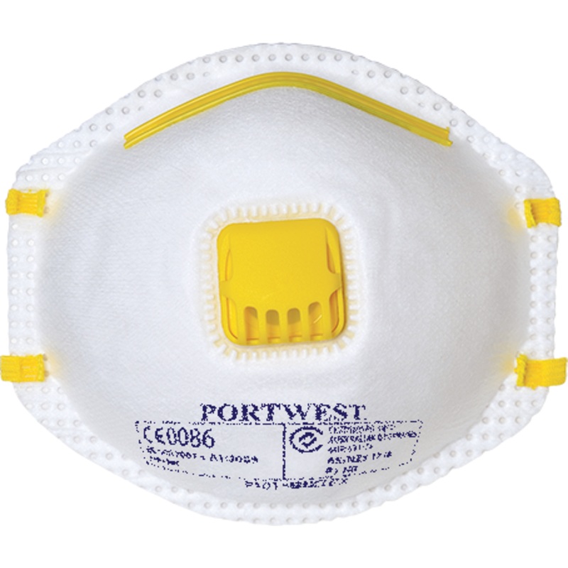 P1V Disp Respirator (10) – P101WHR