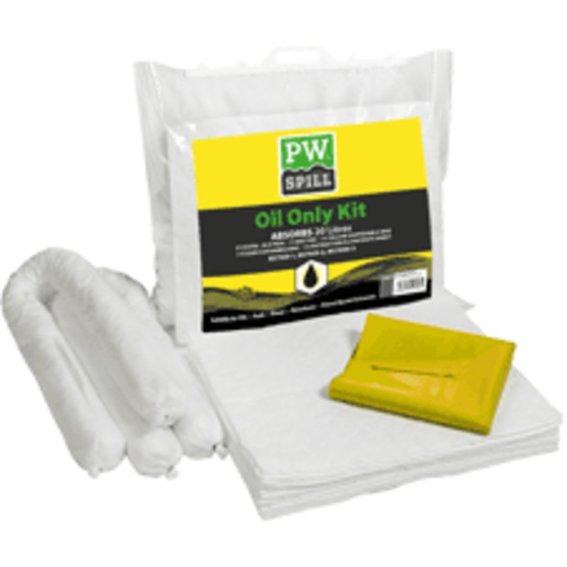 Oil Only Spill Kit 20L (Pk6) – SM60WHR