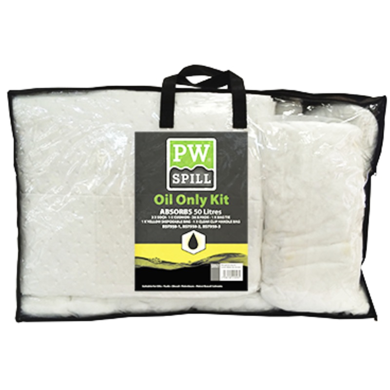 Oil Only Spill Kit 50L (Pk3) – SM61WHR