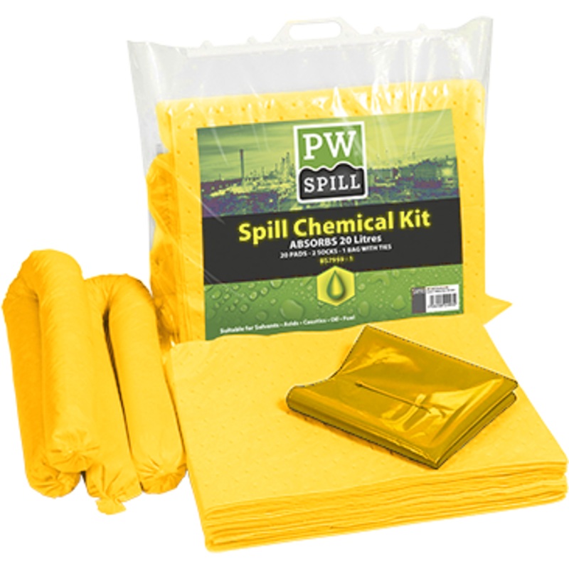Spill Chemical Kit 20L (Pk6) – SM90YER