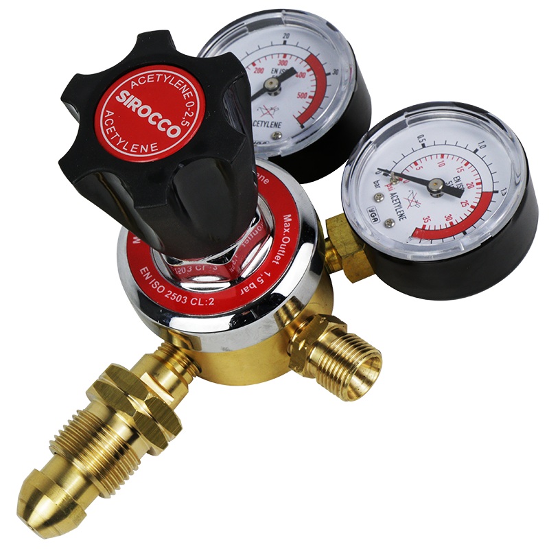 Parweld Acetylene Gas Regulator Twin Gauge E700121
