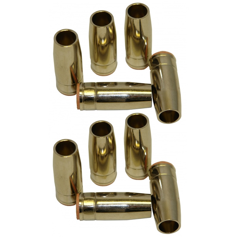 Parweld  Conical Nozzle ECO2508 For MB25 MIG Torches (10 Pack)