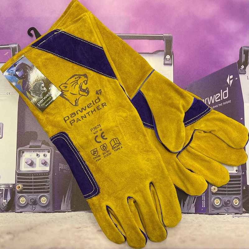 Parweld P3825 Heavy Duty Panther Premium Welding Gauntlet Glove
