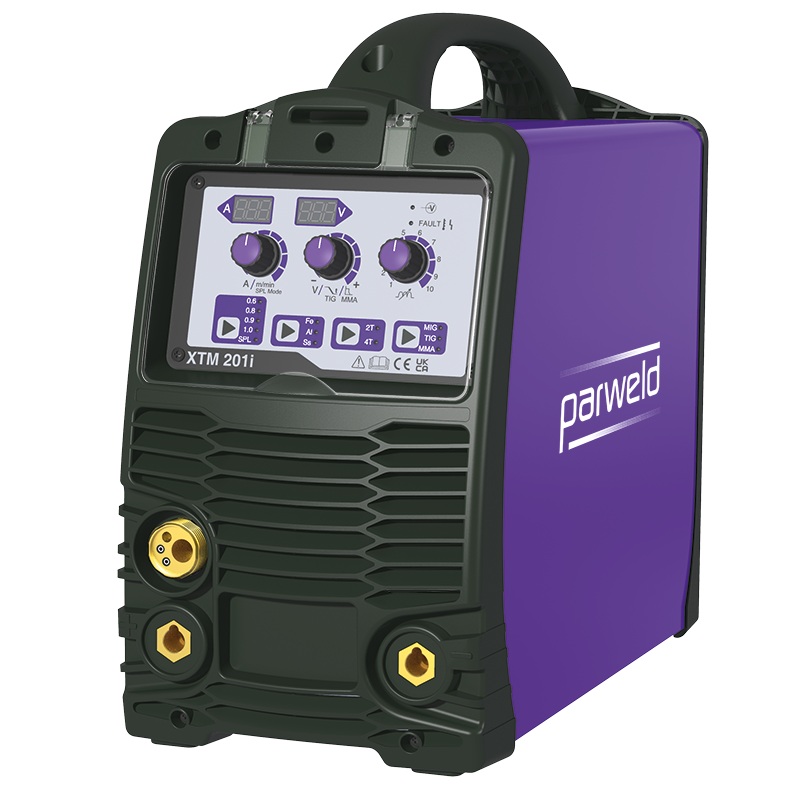 Parweld XTM 201i Mig Welding Inverter 230v C/W Mig Torch & Regulator