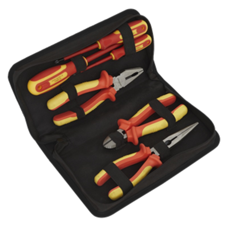 Sealey S01218 6pc Electrical VDE Tool Kit