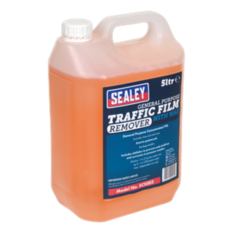 Sealey SCS003 5L Concentrated General Purpose TFR Detergent with Wax