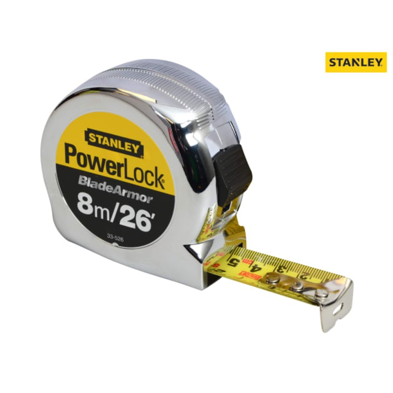 Stanley Powerlock 33-526 8 Meter Tape Measure