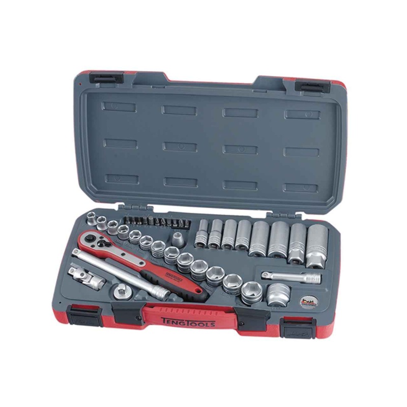 Teng T3839 3/8 Drive 39 Piece Socket Set