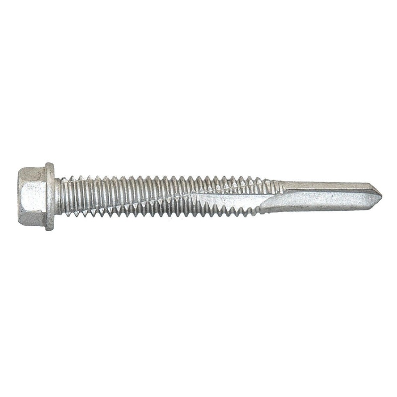 Evolution TSHW5.5-38-5  Drillscrew 5.5 X 38 Hex Tek Screw (Box 1000 Bulk Buy)