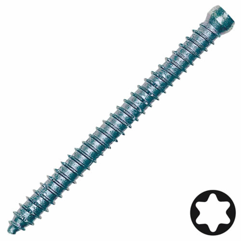 Fischer 7.5 x 152 FFSZ Window Frame Fixing Screws (100 Box) 532915