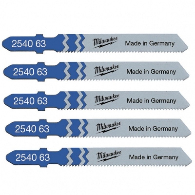 Milwaukee T118A Jigsaw Blades Metal  Pack of 5 (4932254063)