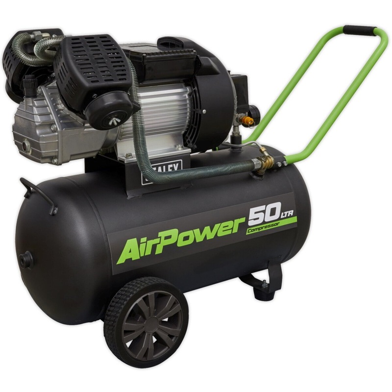 Sealey Air Compressor 50L V-Twin Direct Drive 3hp SAC5030VE