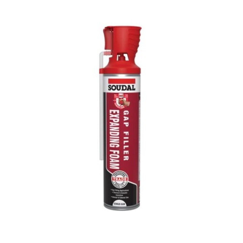 Soudal Expanding Foam  600ML Genius Gun Grade