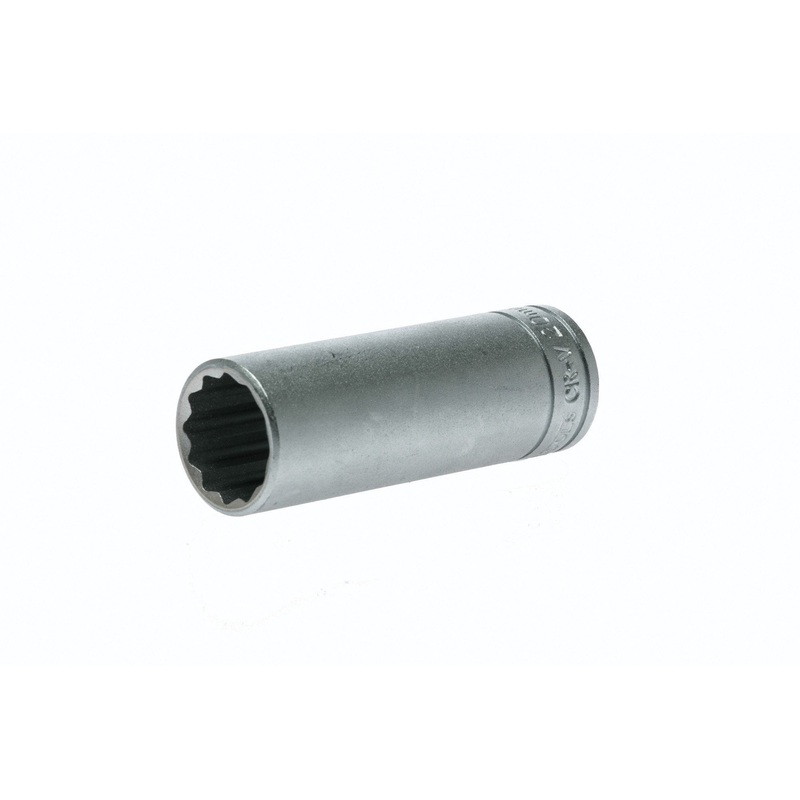 Teng 11mm 1/2 Drive Bi-Hex Metric Deep Socket M120611-c