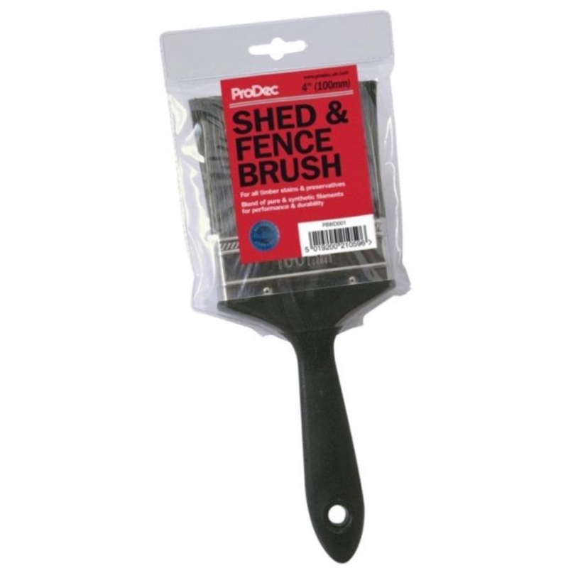 Prodec 4 Shed & Fence Paint Brush (PBWD001)