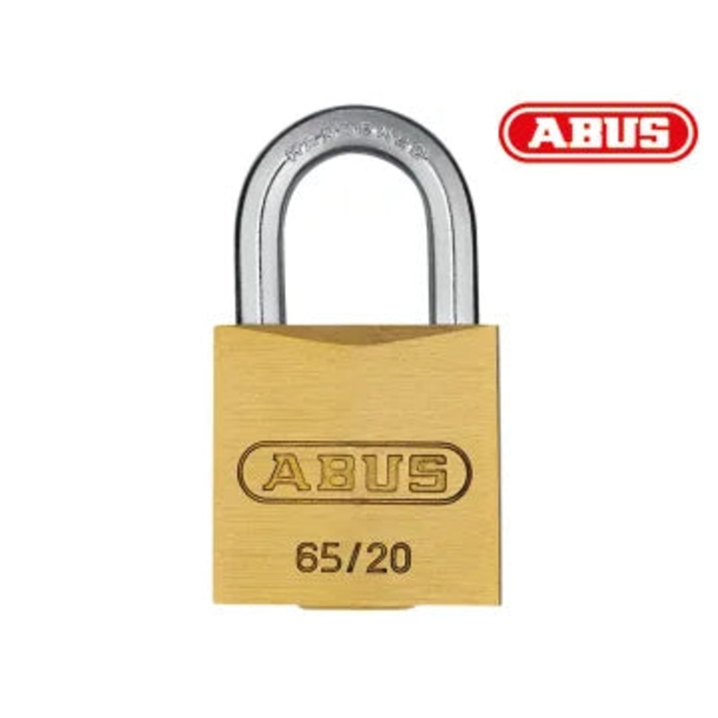Abus 65/20 Brass Padlock Keyed Alike