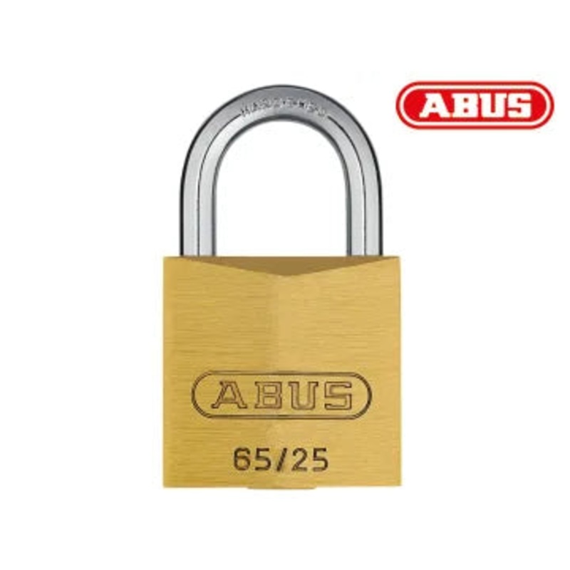 Abus 65/25 Brass Padlock Keyed Alike
