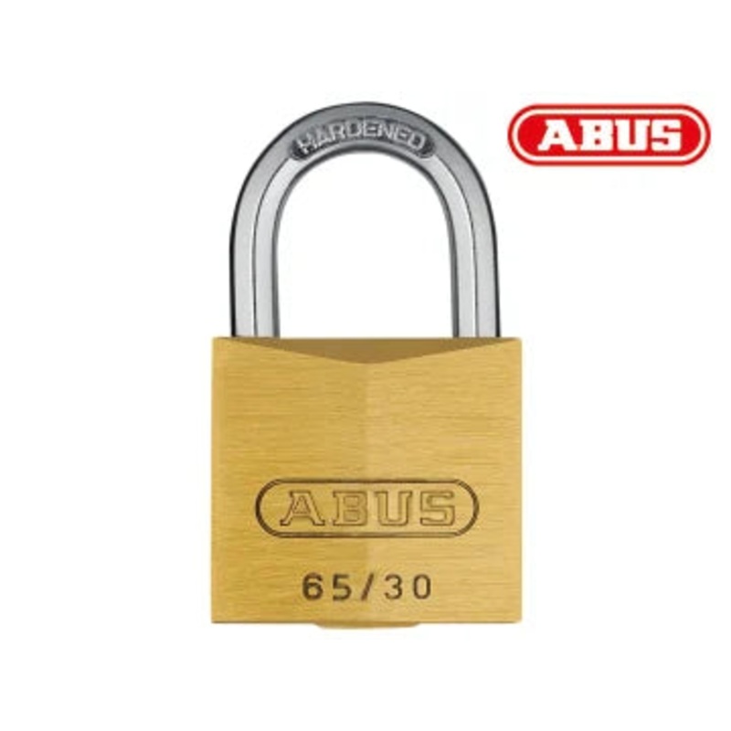 Abus 65/30 Brass Padlock Keyed Alike