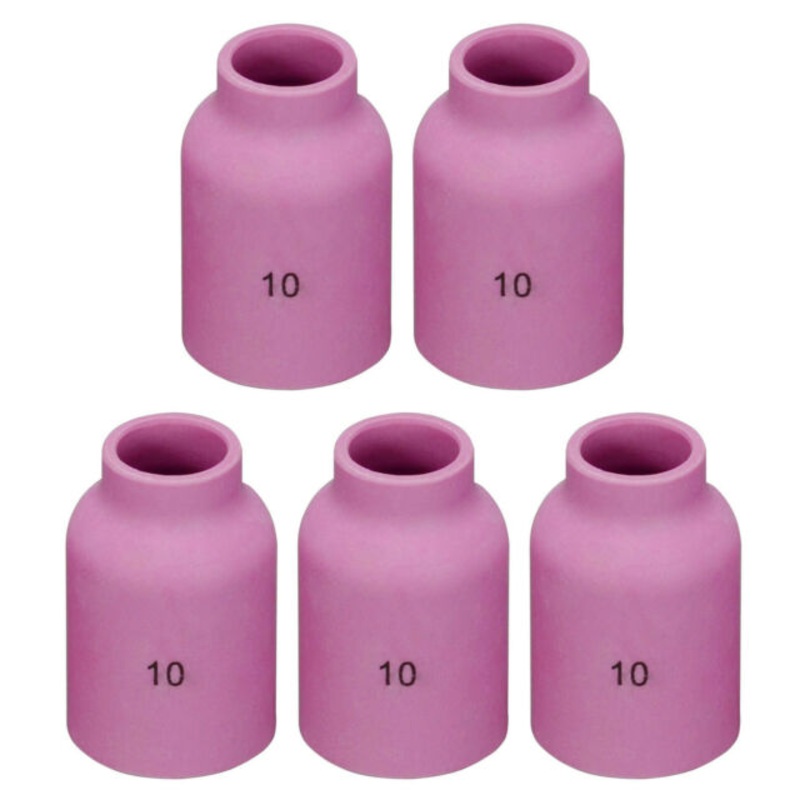 Parweld WP17/20/26 No10 Tig Large Gas Lens Cup Ceramics 16MM (53n88) 10 Pack