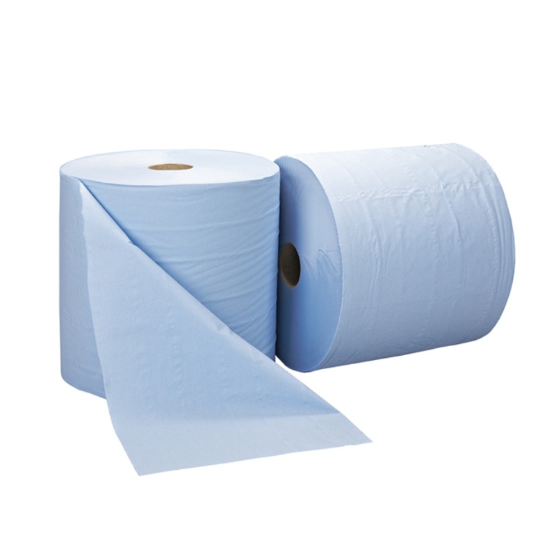 Premium Wiper Blue Roll (2 Pack) Monster Roll