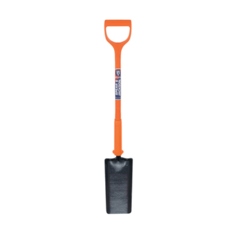Spear & Jackson Insulated Cable Laying Spade (2027PF/INS12)