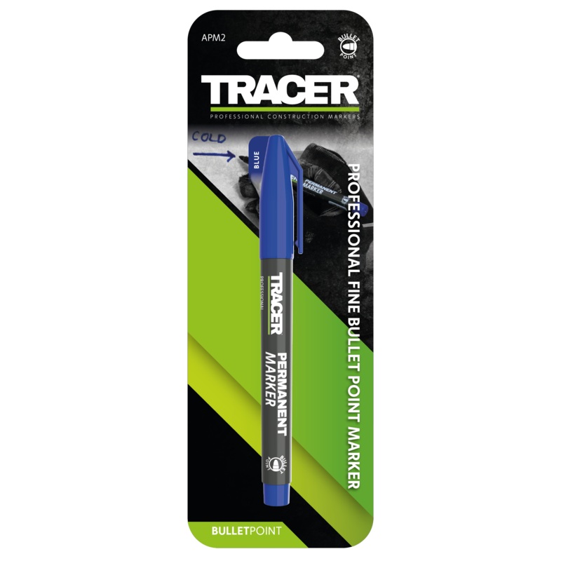 Tracer APM2 Permanent Marker Pen Blue